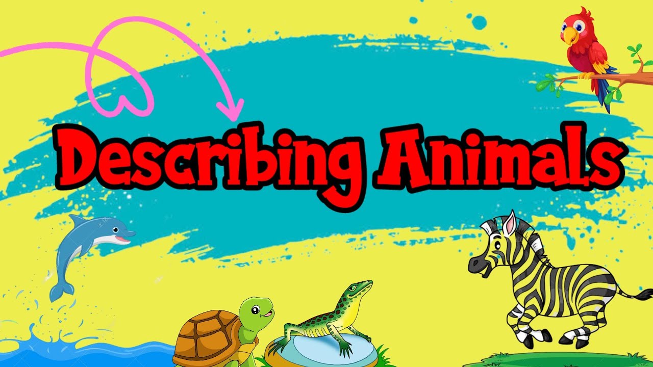 describing animals descripcion de animales en ingles para primaria