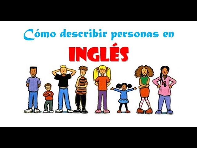 describir a una persona en ingles pdf