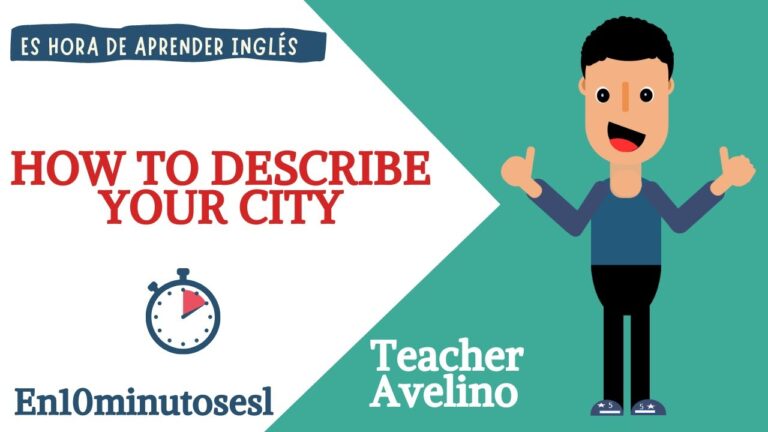 descripcion de una ciudad en ingles