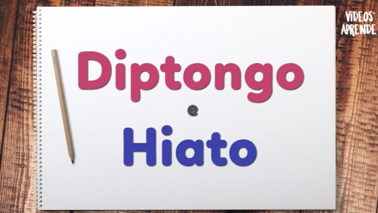 dia es hiato o diptongo