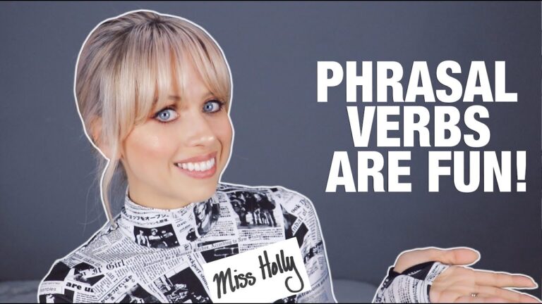 dialogo con phrasal verbs en ingles y español