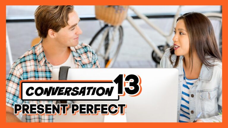 dialogo en ingles presente perfecto corto