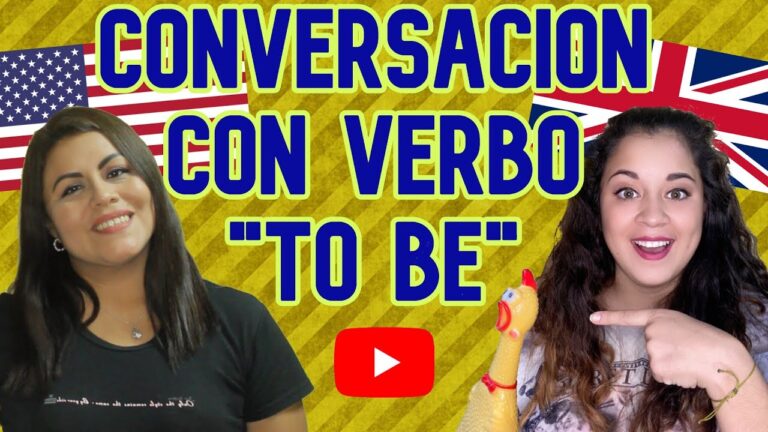 dialogo entre dos personas en ingles con el verbo tobe