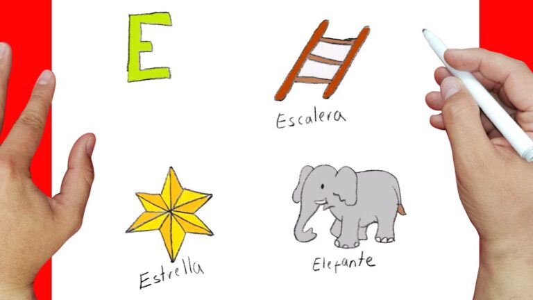 dibujos que empiecen con la e