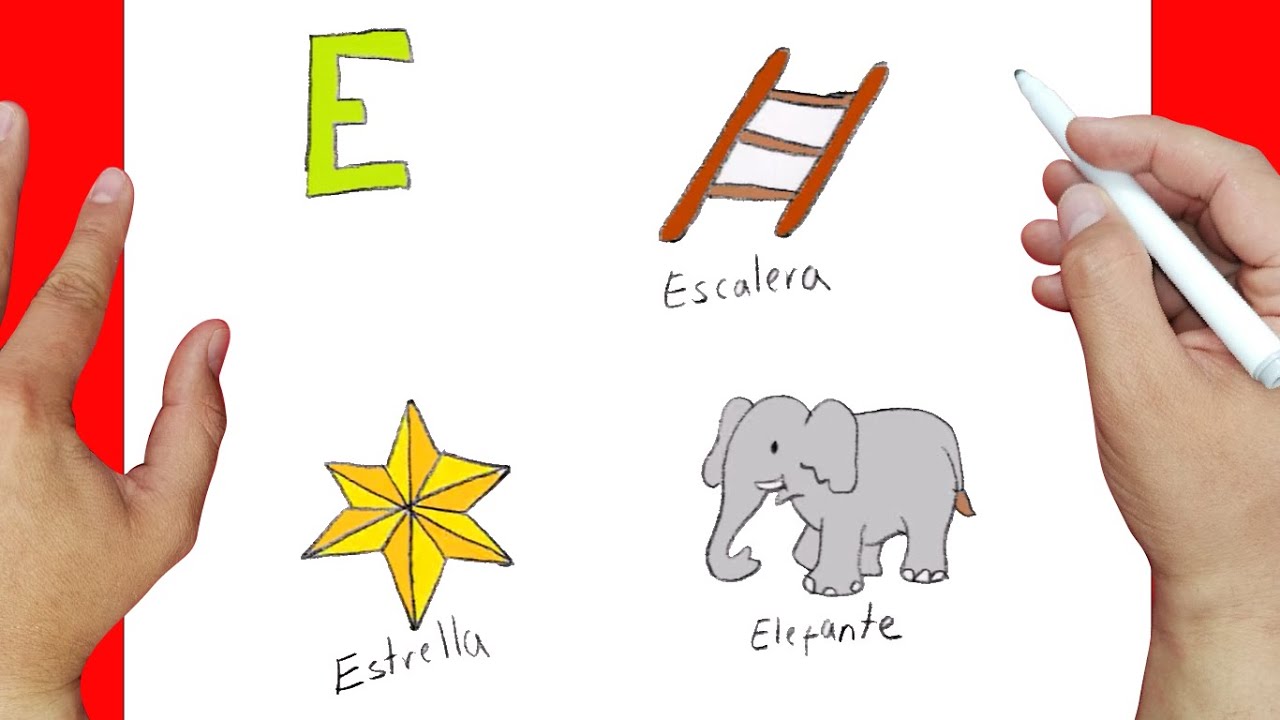 dibujos que empiecen con la e