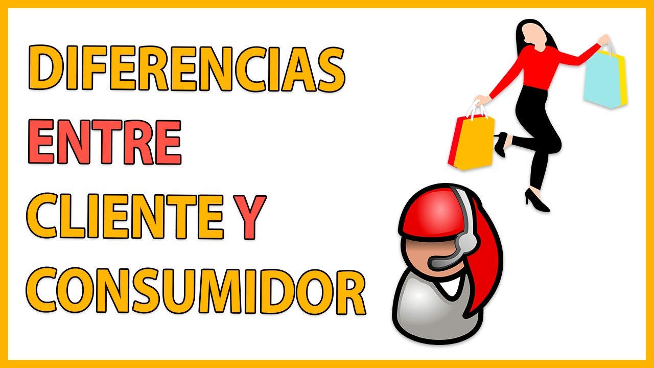 diferencia entre cliente y consumidor