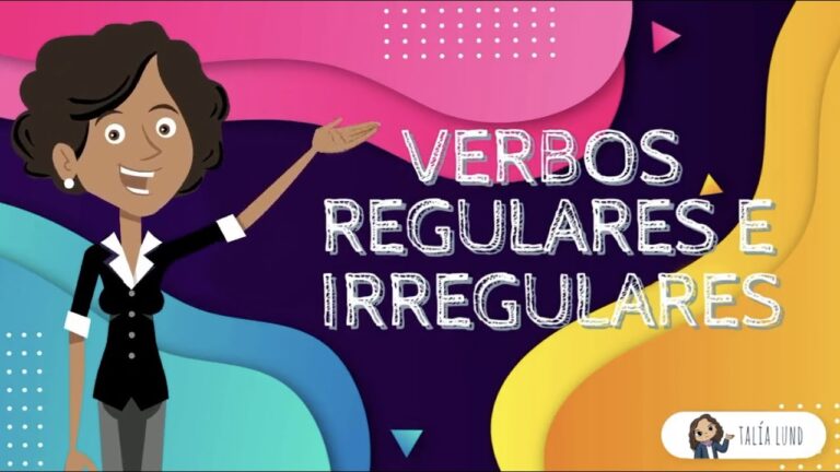 diferencia entre el verbo regular e irregular