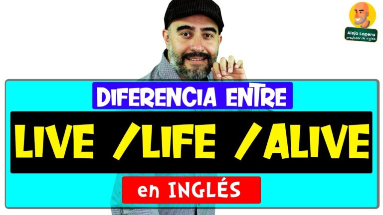 diferencia entre live y life