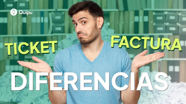 diferencia entre ticket y factura