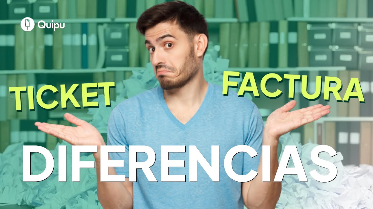 diferencia entre ticket y factura