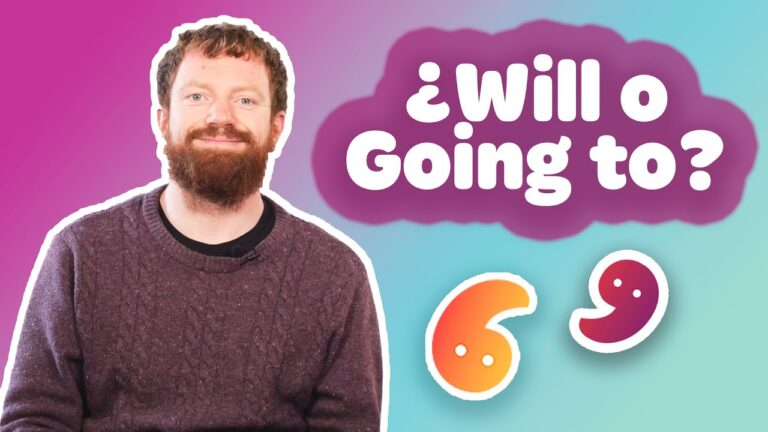 diferencia entre will y going to pdf