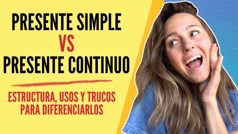 diferencias entre present simple y present continuous