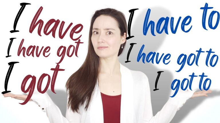 do you have or have you got