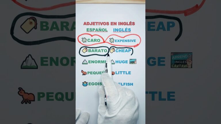 domino de adjetivos en ingles