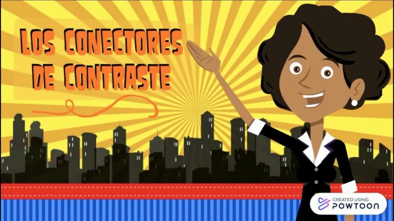 ejemplo de texto de contraste con conectores
