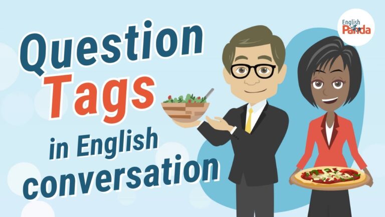 ejemplos de conversaciones en ingles con tag questions