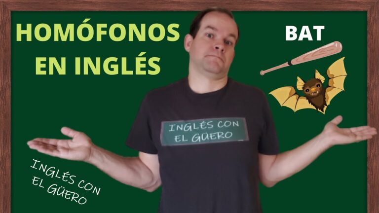 ejemplos de homografos en ingles