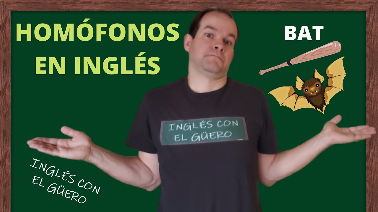 ejemplos de homografos en ingles