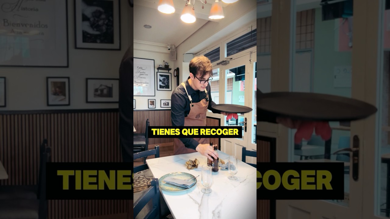ejemplos de perfil profesional camarero