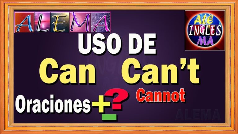 ejercicios con verbo can en ingles