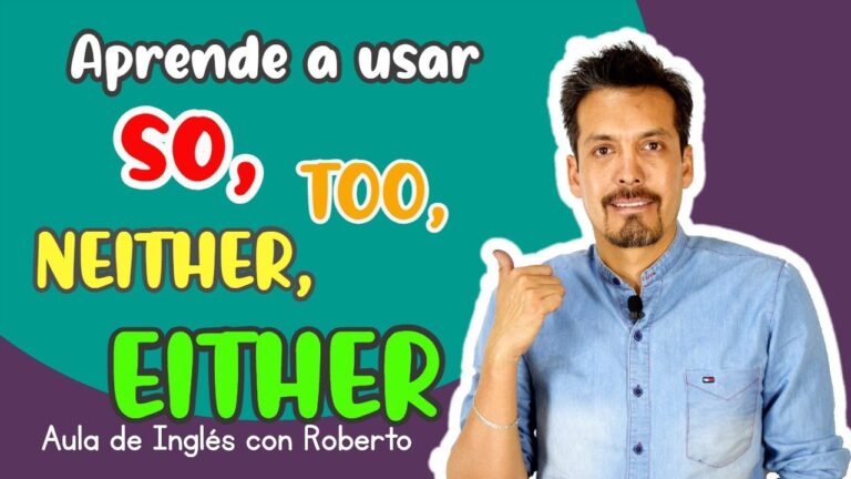 ejercicios de either neither so too