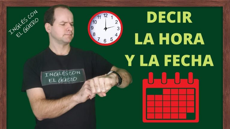 ejercicios de fechas en ingles