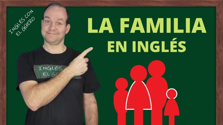 ejercicios de la familia en ingles para imprimir