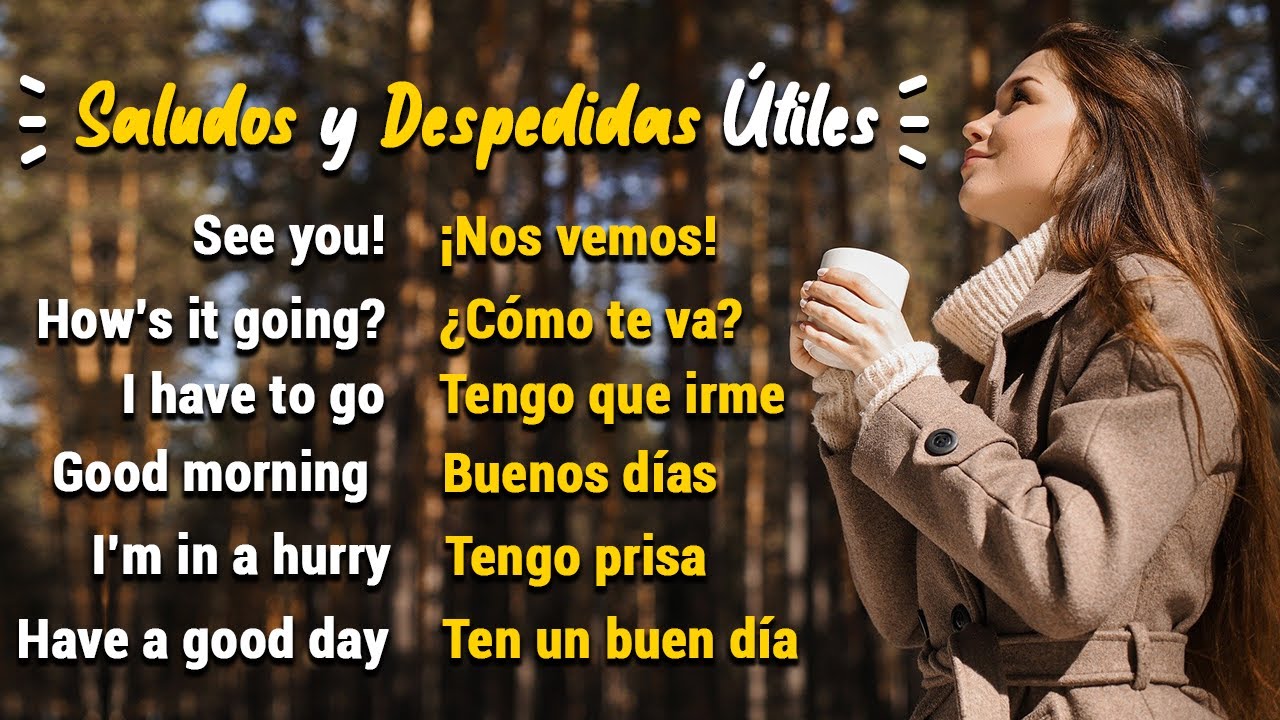 ejercicios de saludos en ingles