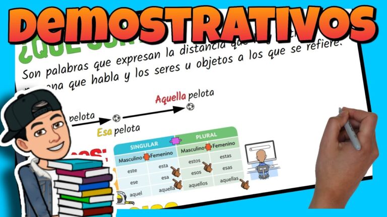 ejercicios demostrativos 4 primaria pdf