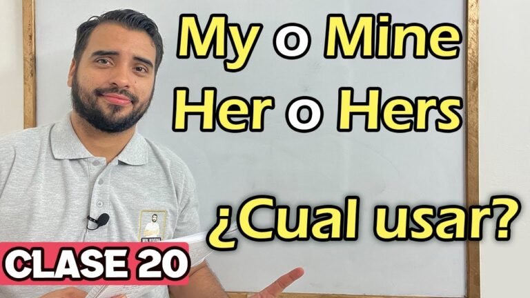 ejercicios pronombres posesivos en ingles