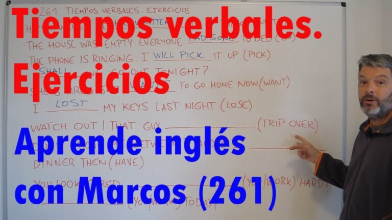 ejercicios tiempos verbales inglés mezclados 2o bachillerato