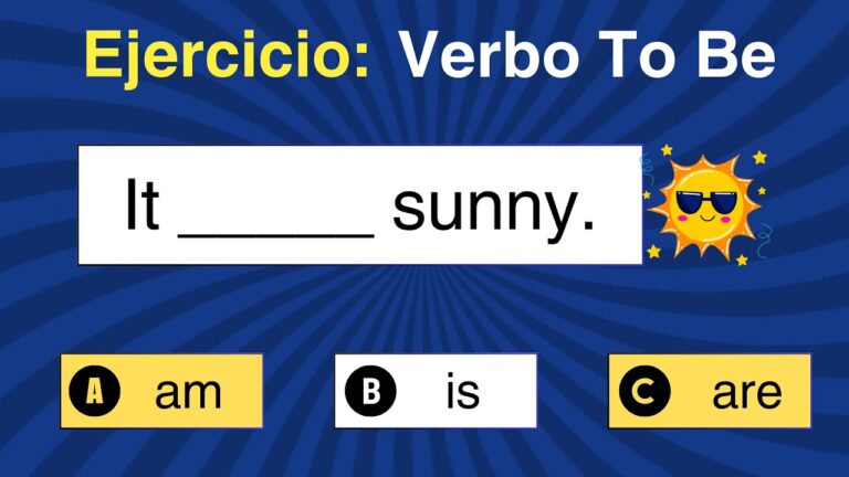 ejercicios verbo to be 3 primaria pdf