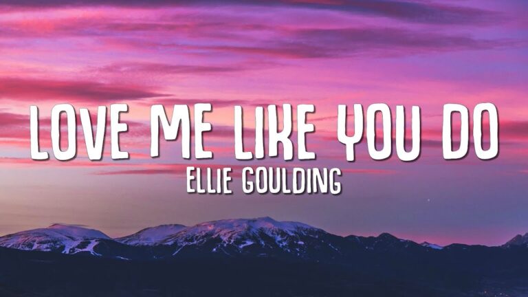 ellie goulding love me like you do letra
