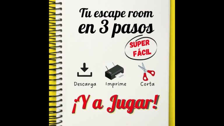 escape room en casa para niños pdf