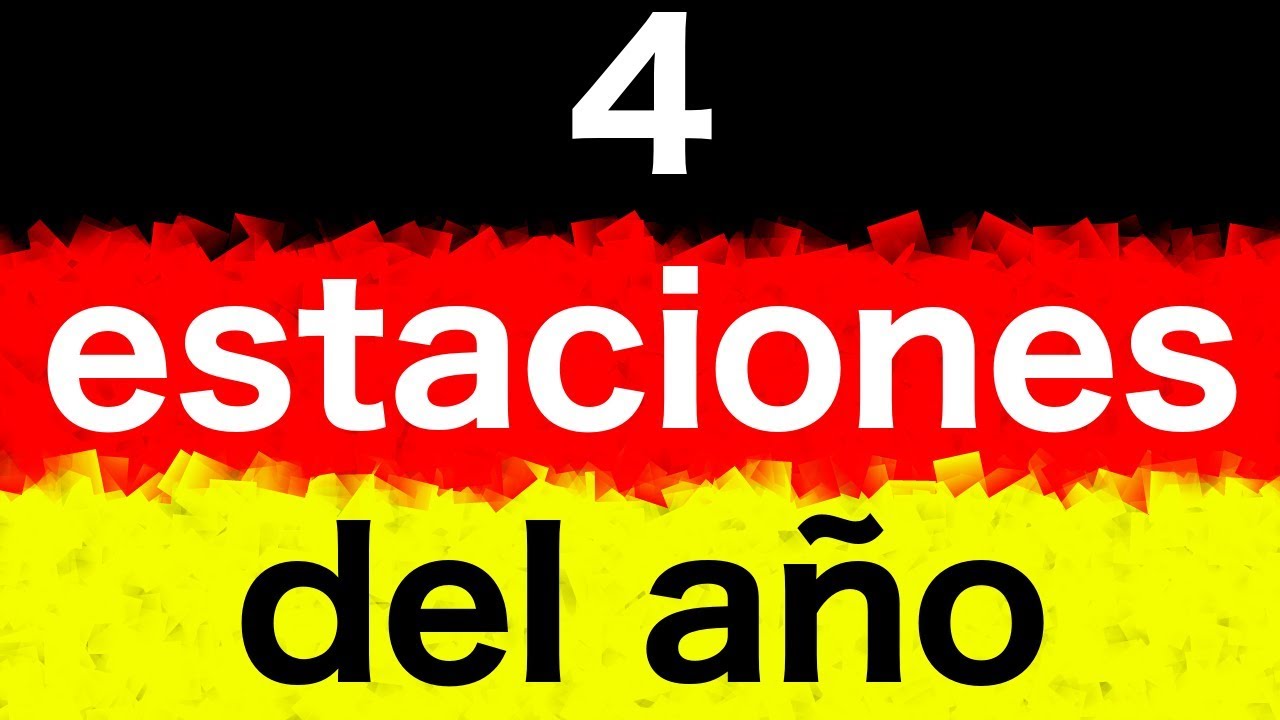 estaciones del año en aleman