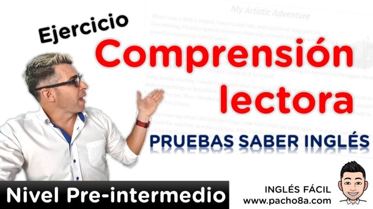 examen comprensión de textos en ingles