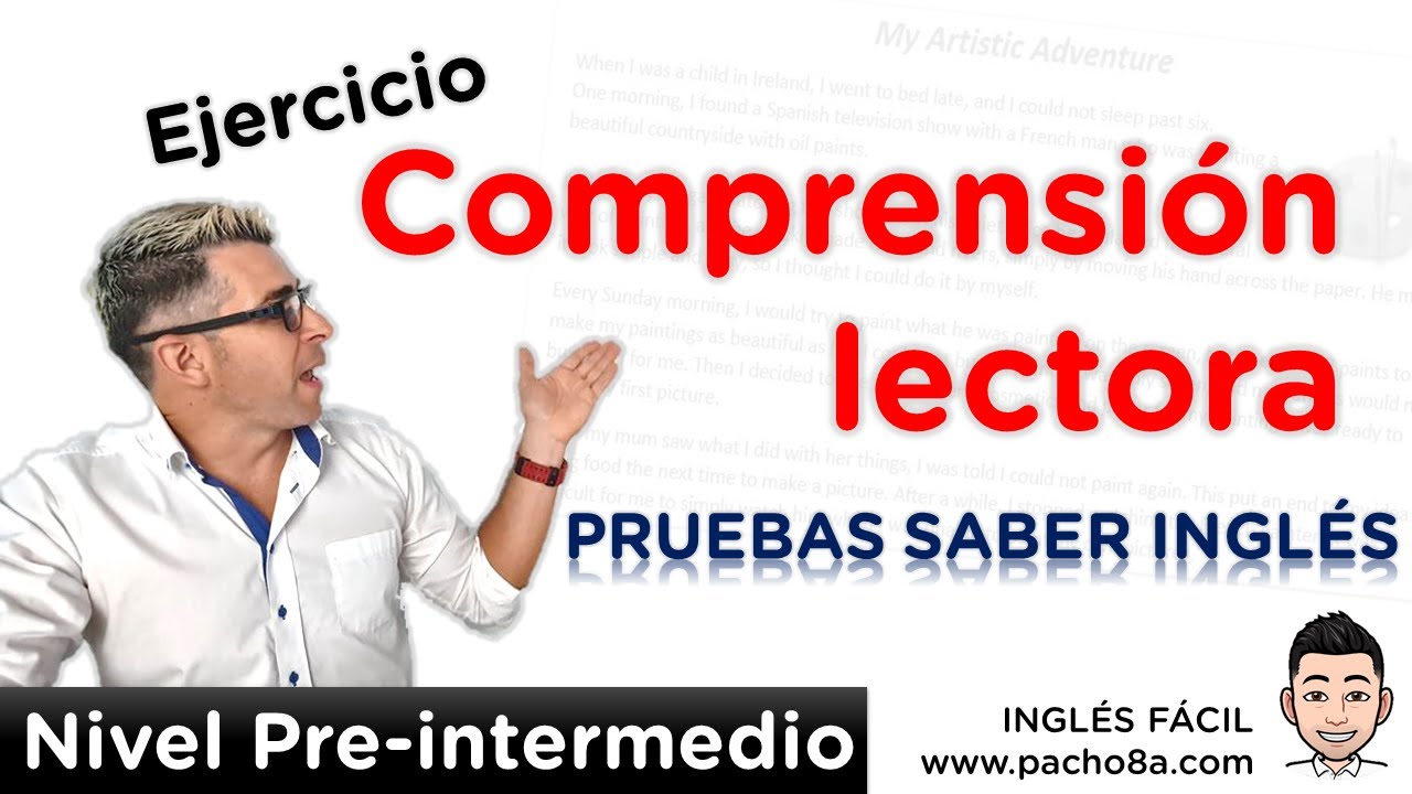 examen comprensión de textos en ingles