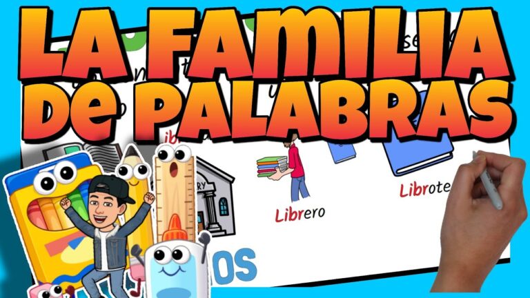 familia de palabras de escuela