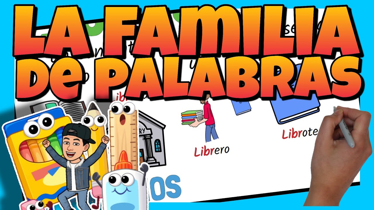 familia de palabras de escuela