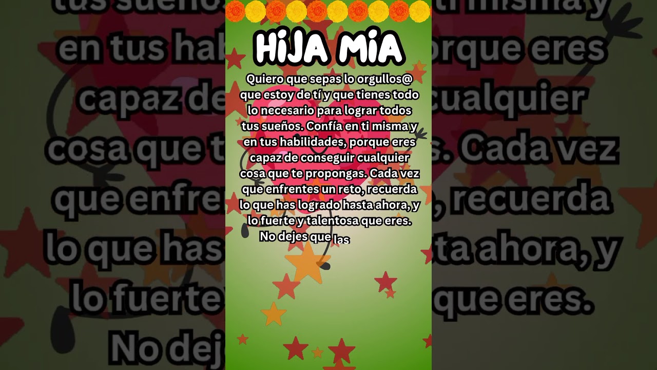felicitaciones de cumpleaños originales para una hija