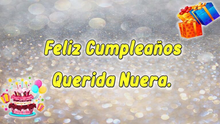 felicitar a mi nuera en su cumpleaños