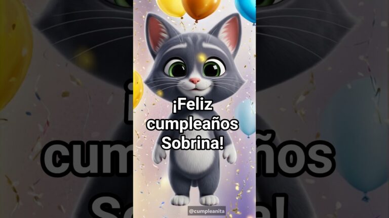 felicitar a una sobrina por su cumpleaños