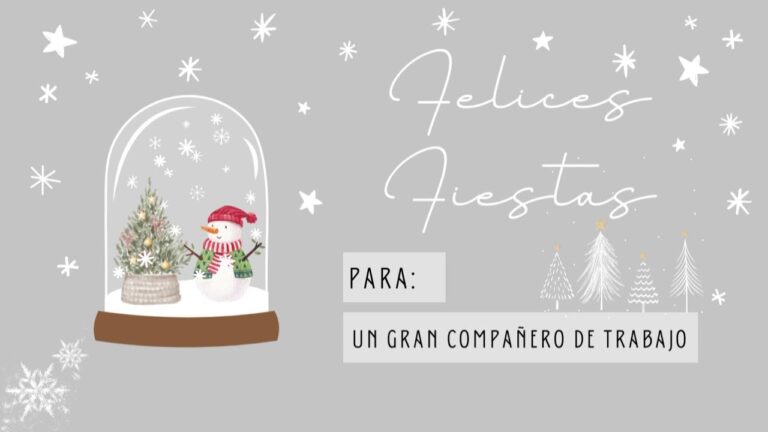 feliz navidad compañeros de trabajo