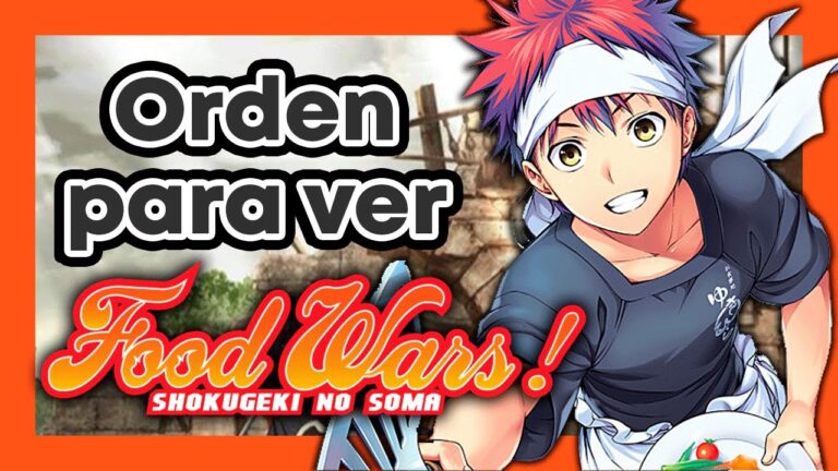 food wars orden de temporadas