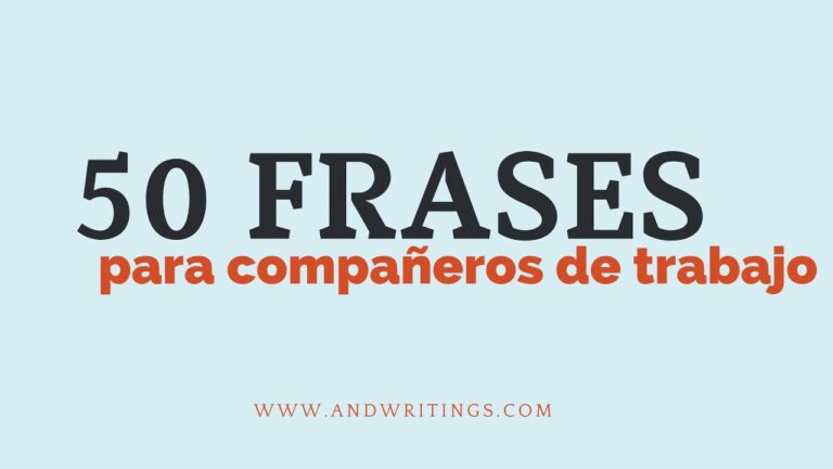 frase para una compañera de trabajo