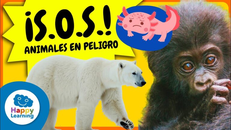 frases de animales en peligro de extincion en ingles