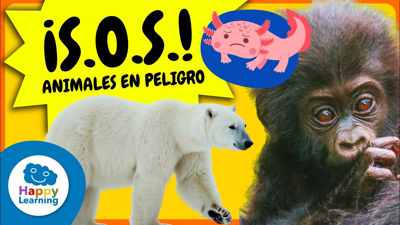 frases de animales en peligro de extincion en ingles