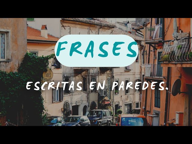 frases para dibujar en la pared