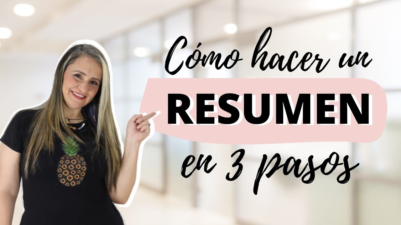 frases para iniciar un resumen