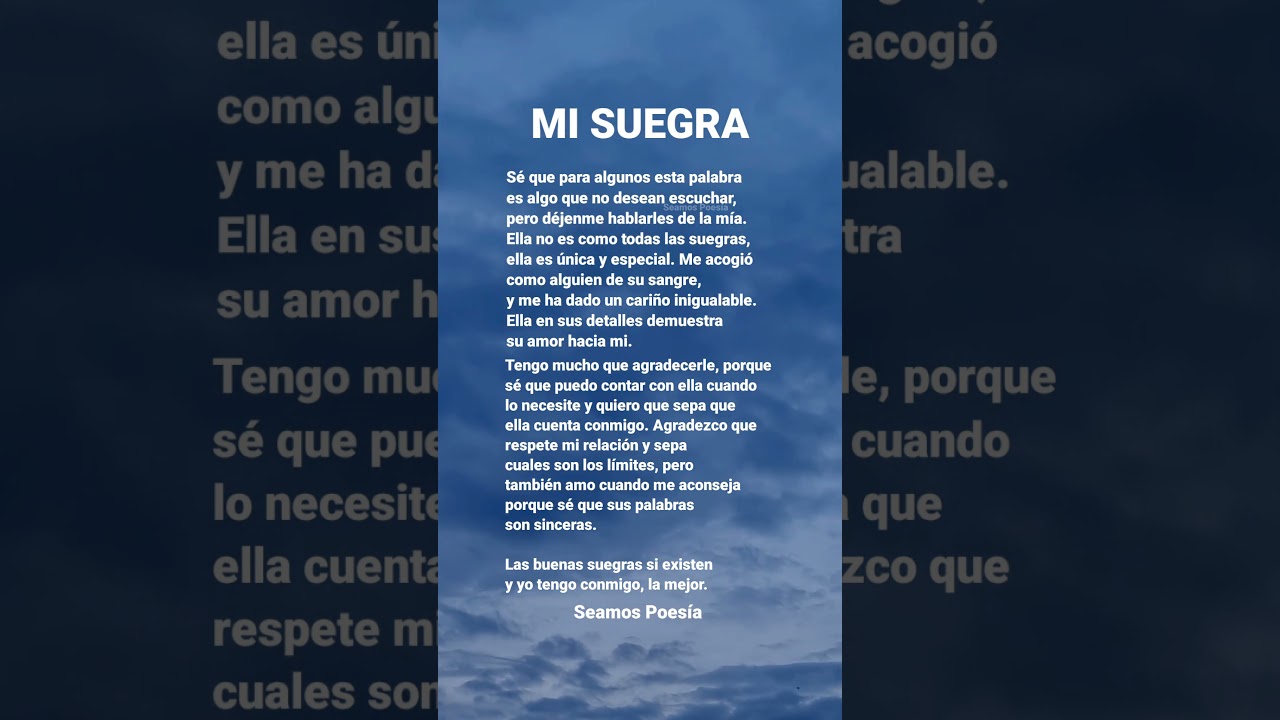 frases para mi suegra de agradecimiento